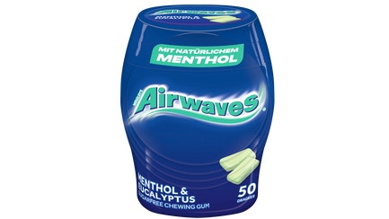 AIRWAVES Menthol & Eucalyptus 50 Dragees Product Image