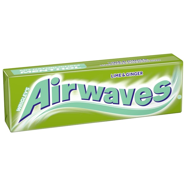 AIRWAVES Lime & Ginger 10 Dragees