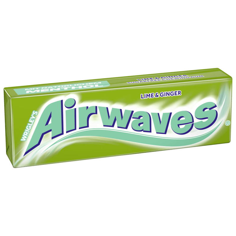 AIRWAVES Lime & Ginger 10 Dragees